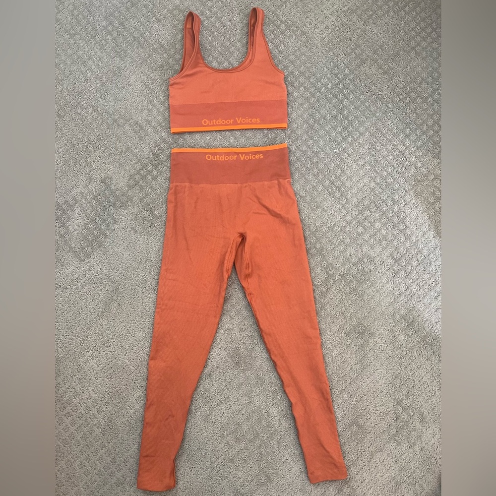 Outdoor Voices Workout Set